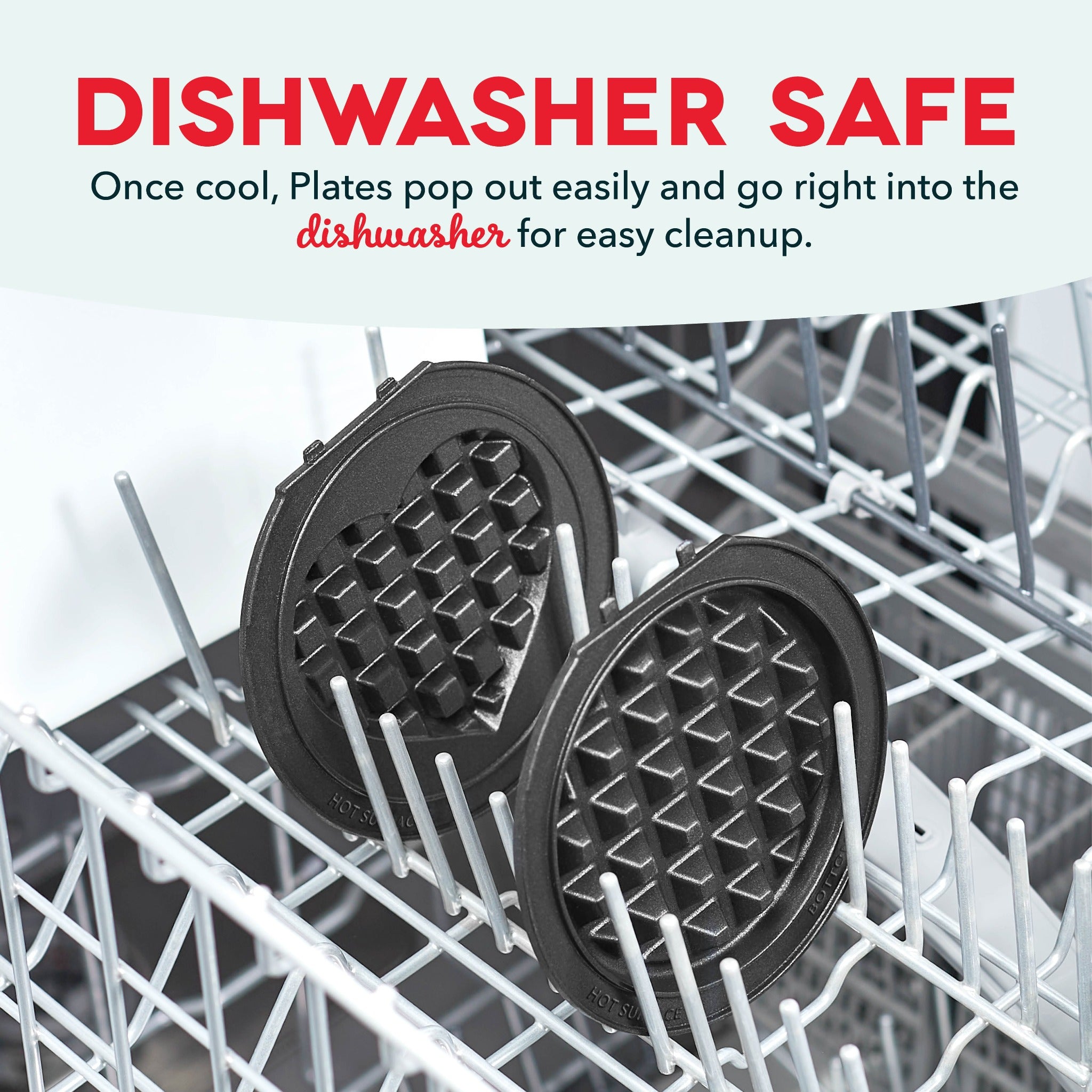 MultiMaker® Mini System with Removable Plates: Waffle & Griddle